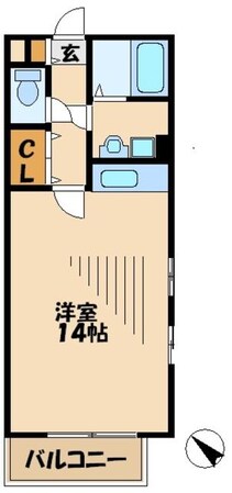 チェリーコートつつじヶ丘の物件間取画像